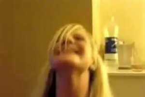 Blonde Gf Gangbangs Friends While On The Phone Porn 28